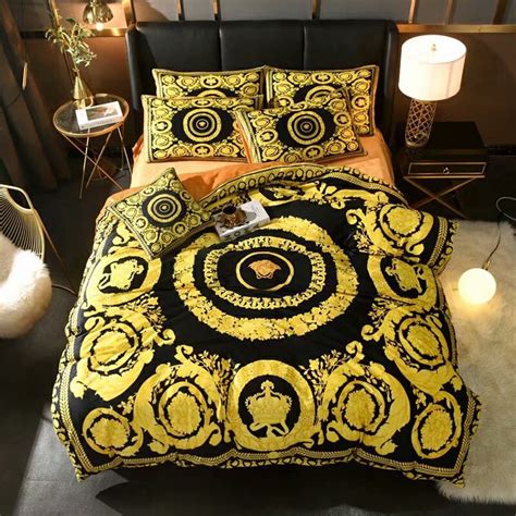 replica versace bedspread|Versace style bedroom set.